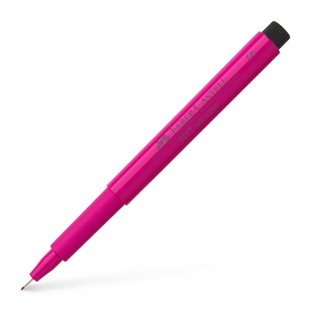 Faber Castell Pitt Artist Pen Çizim Kalemi 125 Orta Mor Pembe F Uç
