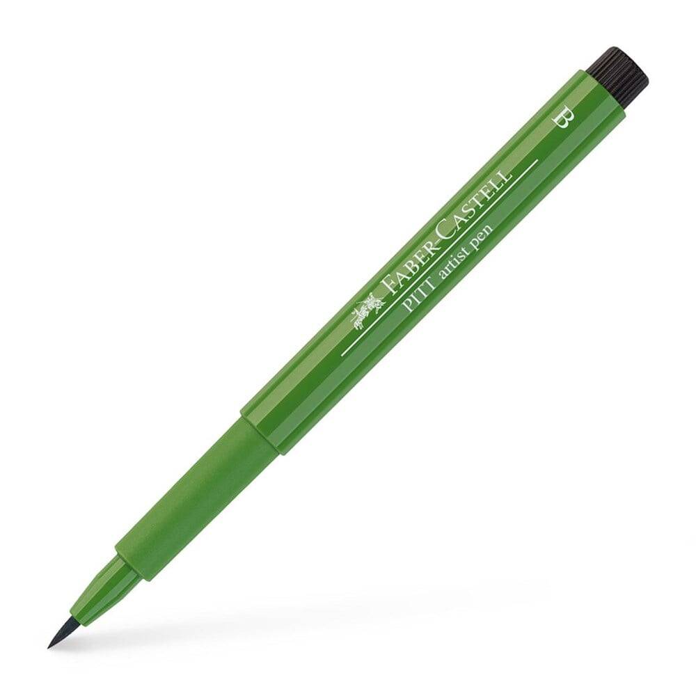 Faber Castell Pitt Artist Pen 167 Solid Olive Green