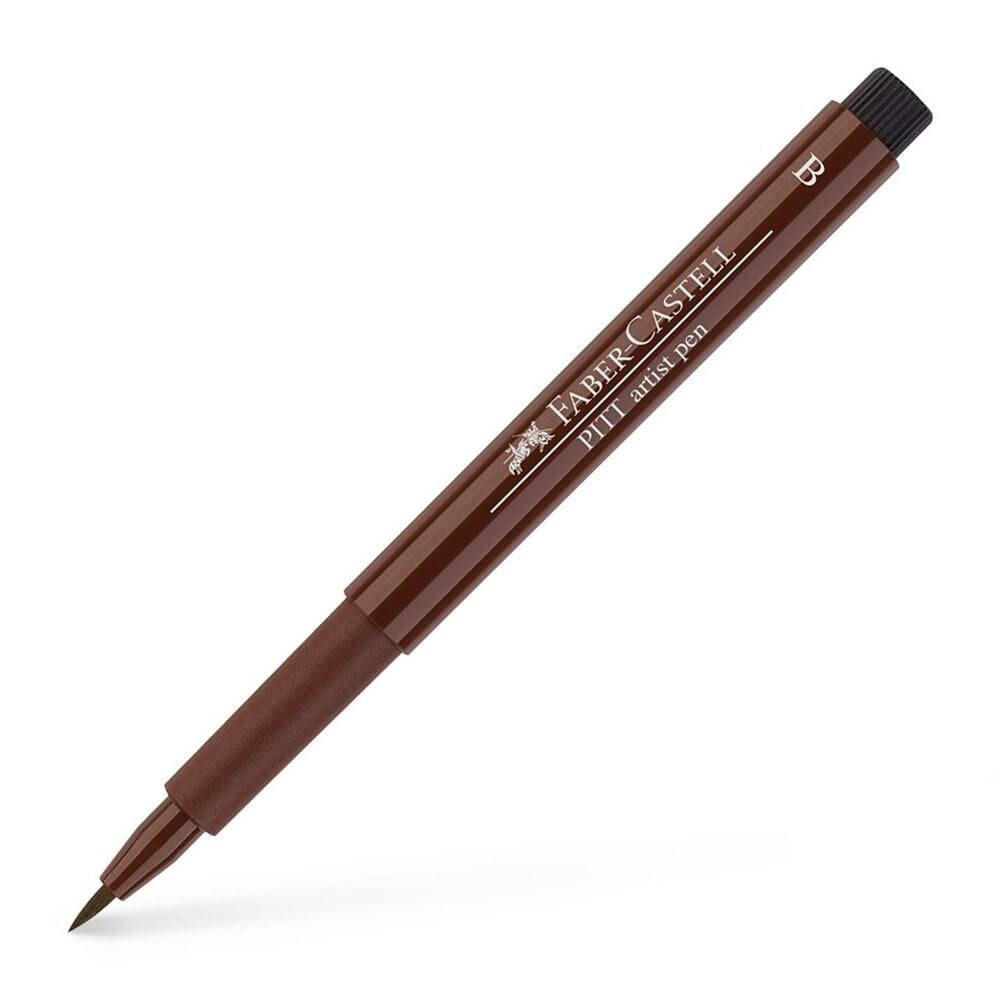 Faber Castell Pitt Artist Pen Çizim Kalemi 175 Sepia B Uç