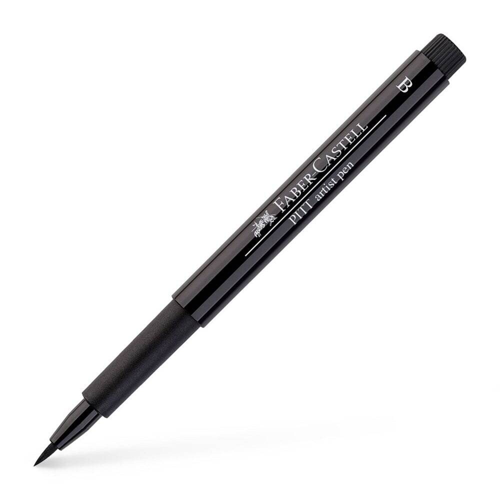 Faber Castell Pitt Artist Pen Çizim Kalemi 199 Siyah B Uç