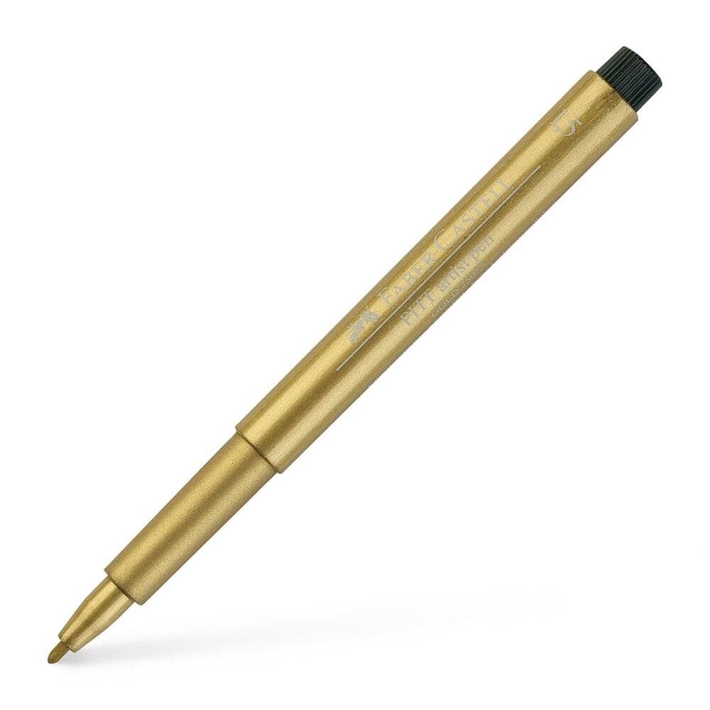 Faber Castell Pitt Artist Pen Drawing Pencil 250 Gold M Nib