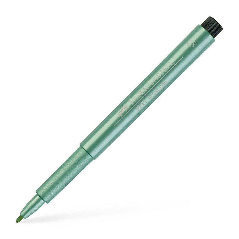 Faber Castell Pitt Artist Pen Çizim Kalemi 294 Metalik Yeşil