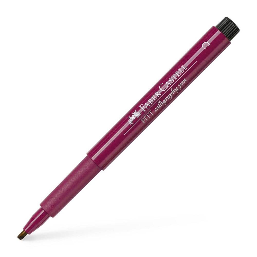 Faber Castell Pitt Calligraphy Pen Kaligrafi Kalemi 2 mm Magenta