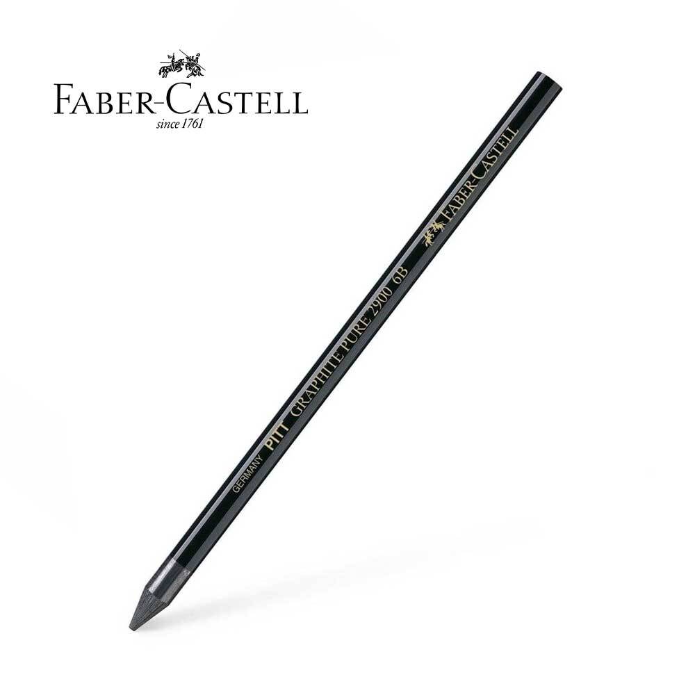 Faber Castell Pitt Monochrome Grafit Füzen Kurşun Kalem 2900 6B