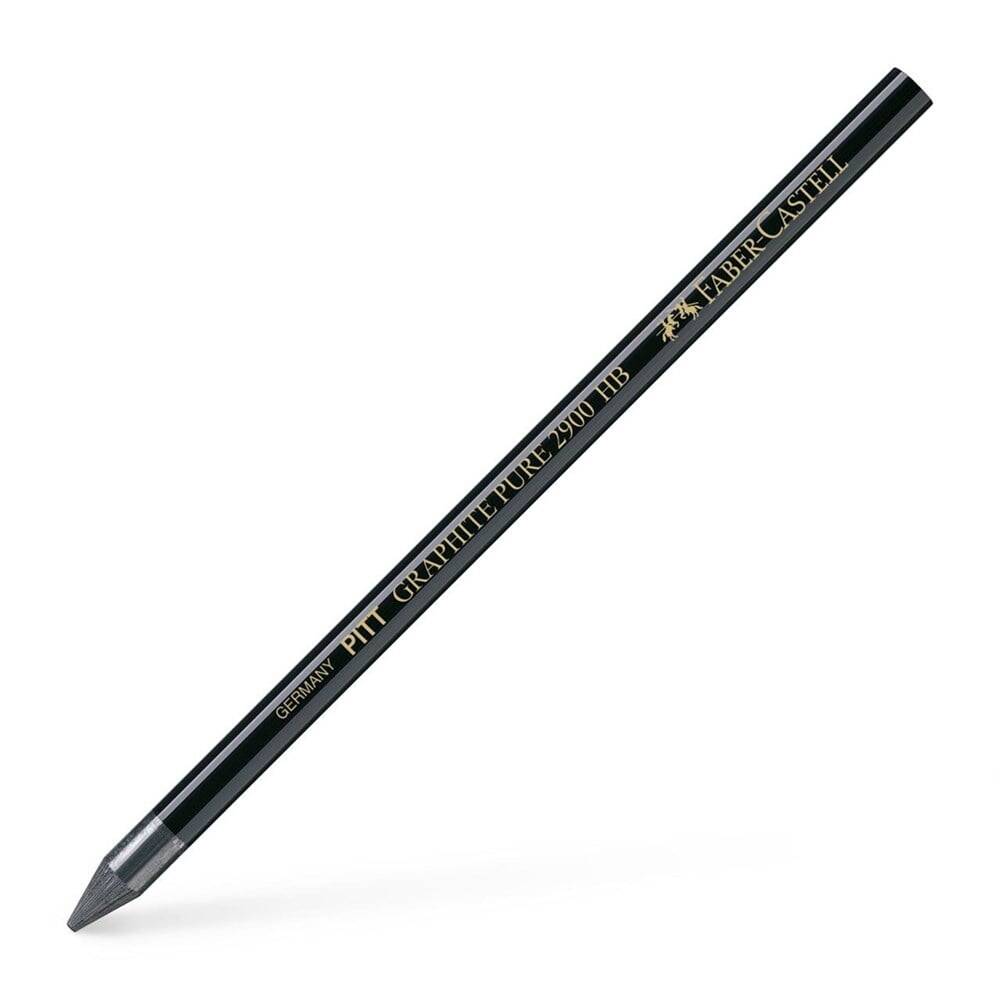 Faber Castell Pitt Monochrome Graphite Charcoal Pencil 2900 Hb