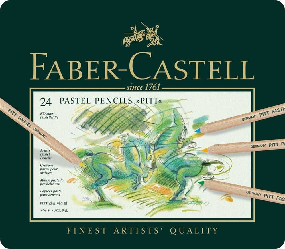 Faber Castell Pitt Pastel Pencil 24 Colors