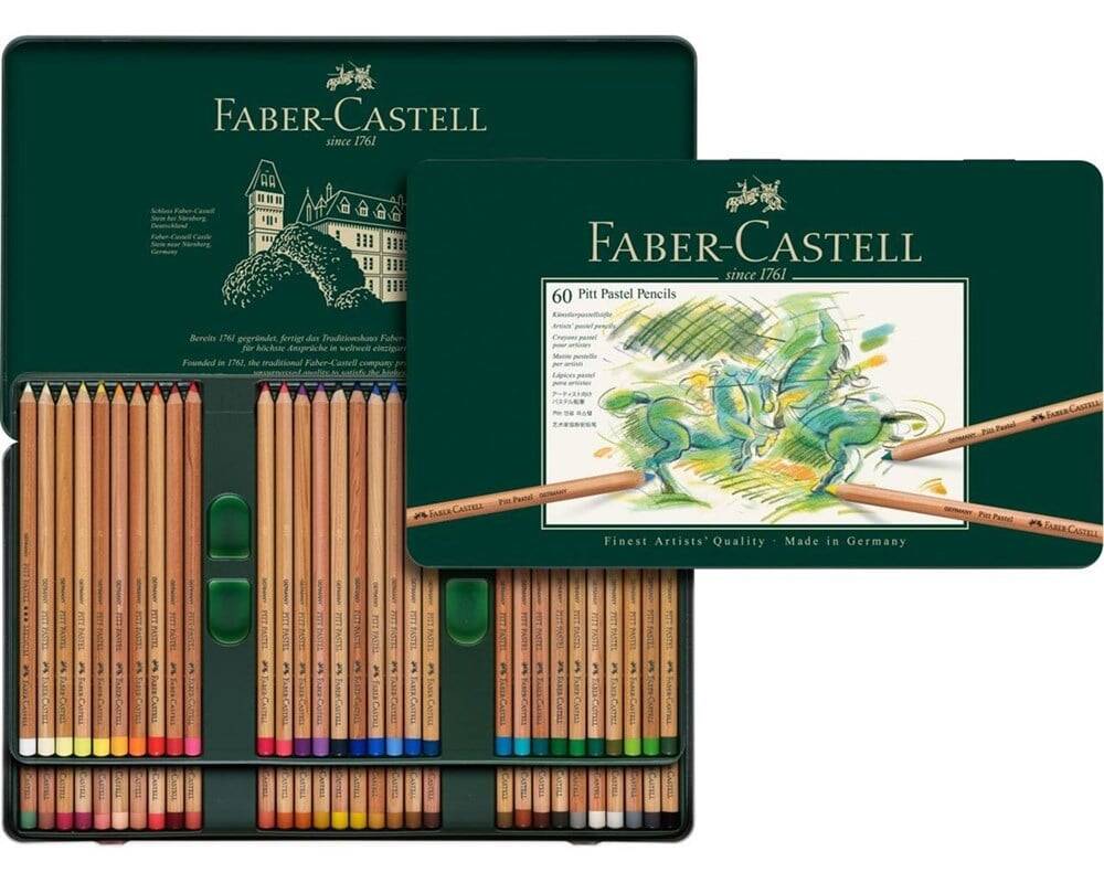 Faber Castell Pitt Pastel Pencil 60 Colors