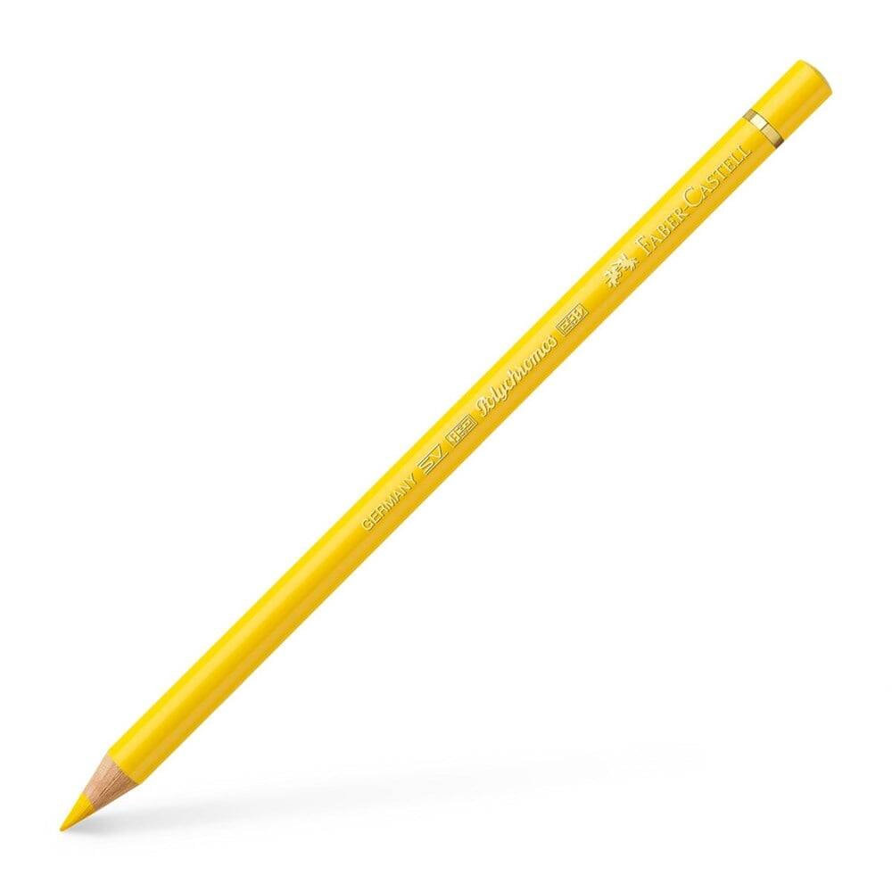 Faber Castell Polychromos Artist Color Pencil 107 Cadmium Yellow