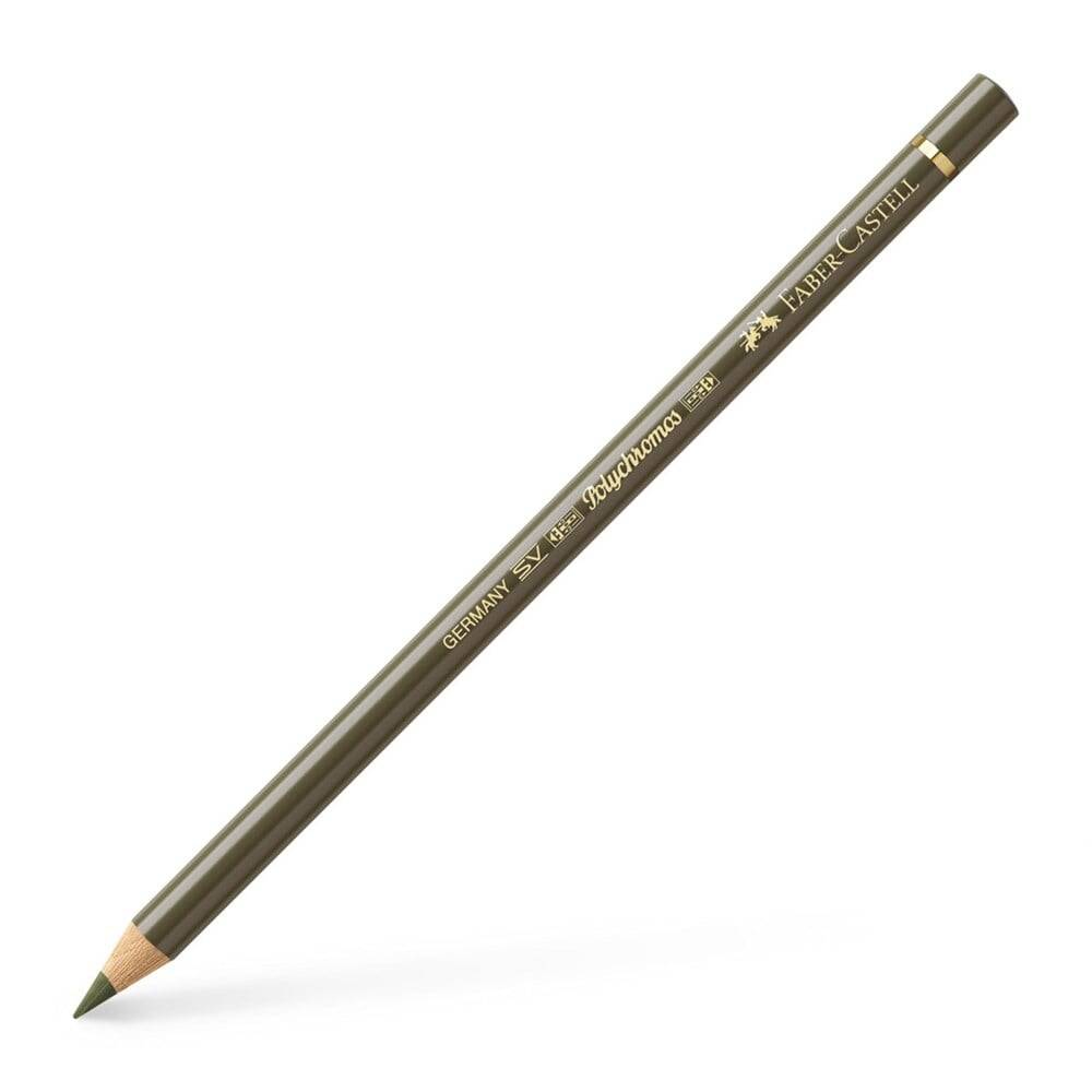 Faber Castell Polychromos Artist Coloring Pencil 173 Olive Green Yellowish