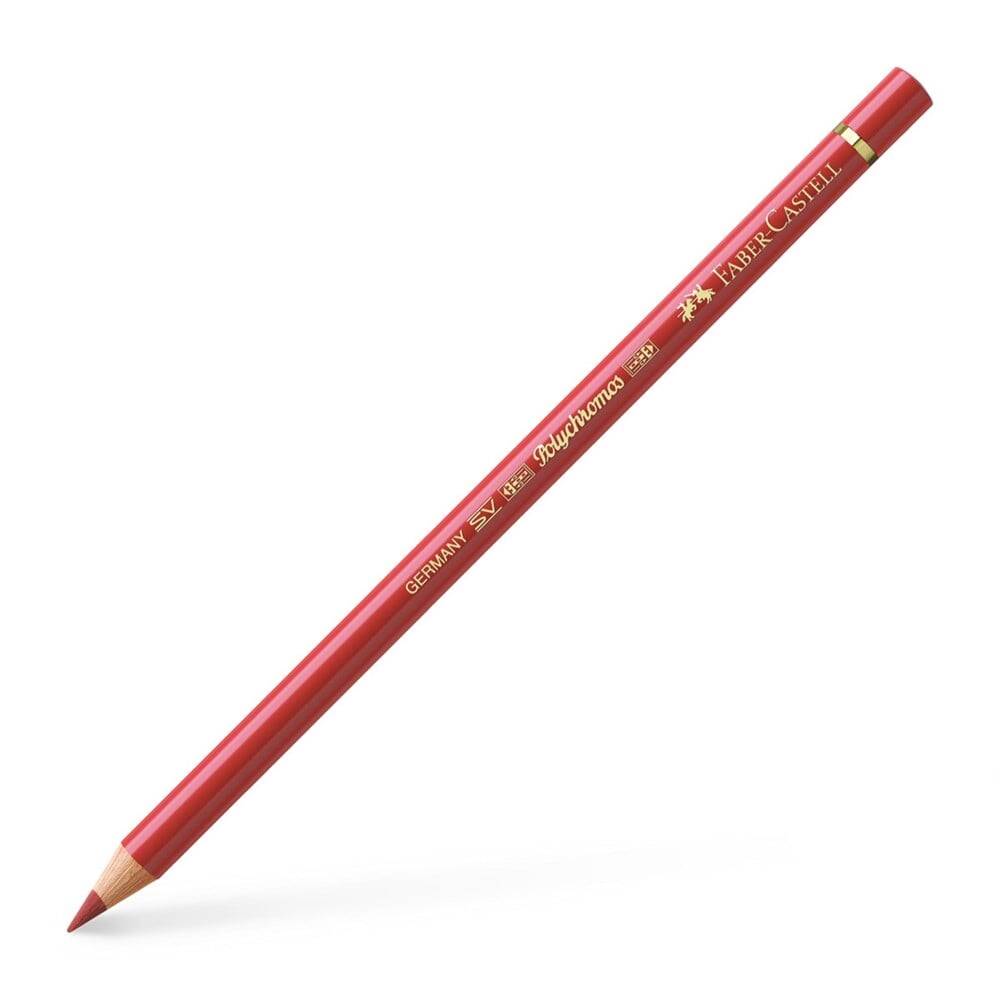 Faber Castell Polychromos Artist Coloring Pencil 191 Pompeian Red