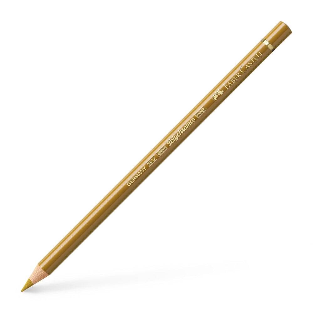 Faber Castell Polychromos Artist Color Pencil 268 Green Gold