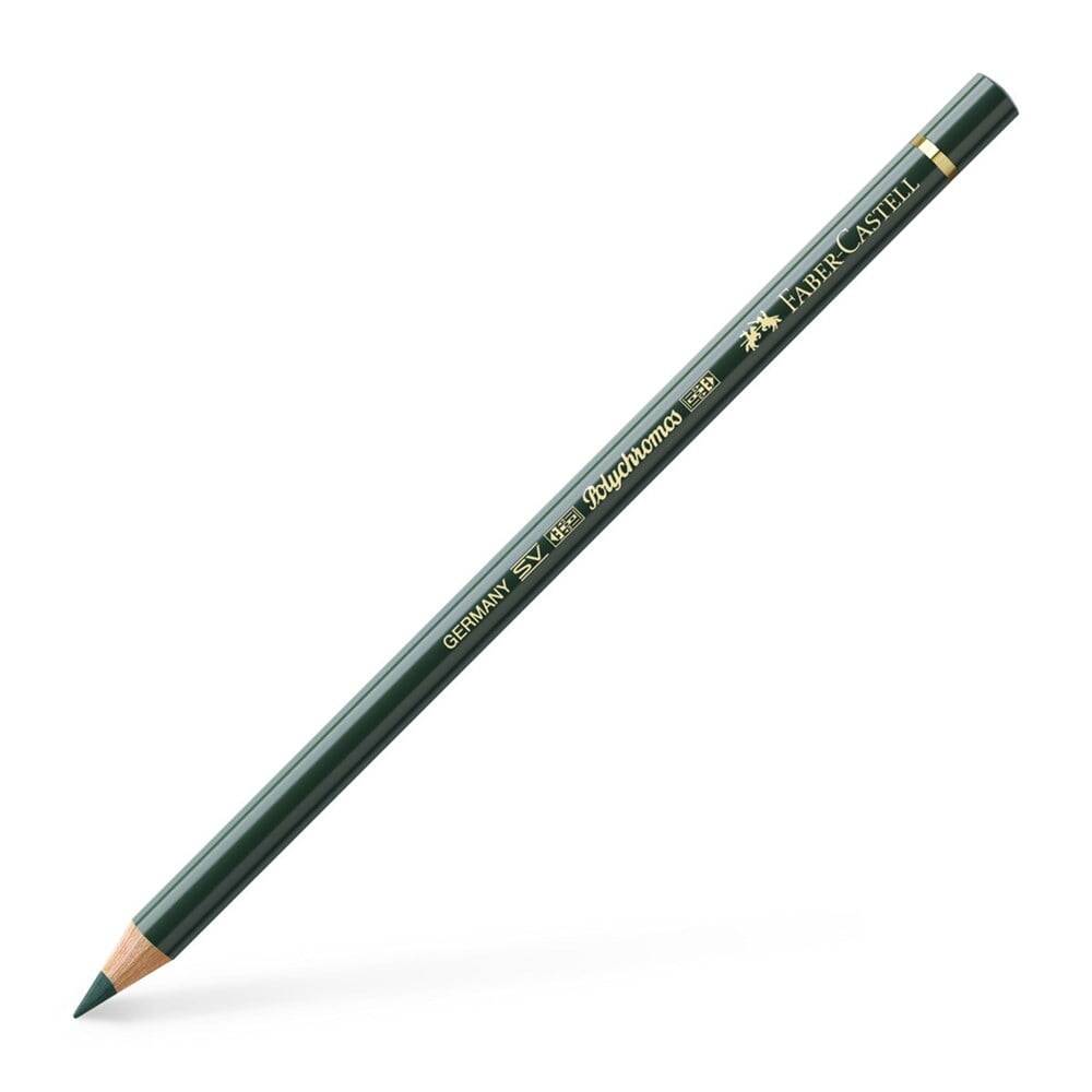 Faber Castell Polychromos Artist Colour Pencil 278 Chrome Oxide Green