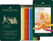 Faber Castell Polychromos Colour Pencils 12 Colours