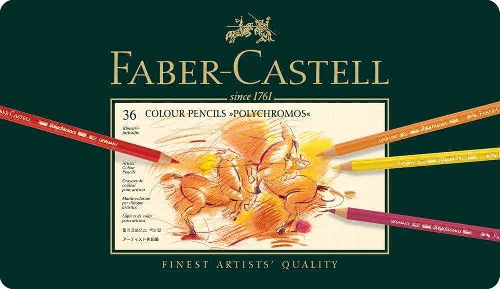 Faber Castell Polychromos Colour Pencils 36 Colours