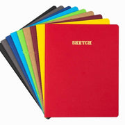 Fabio Ricci Stitched Sketchbook Colored Cover 19x24cm 100gr