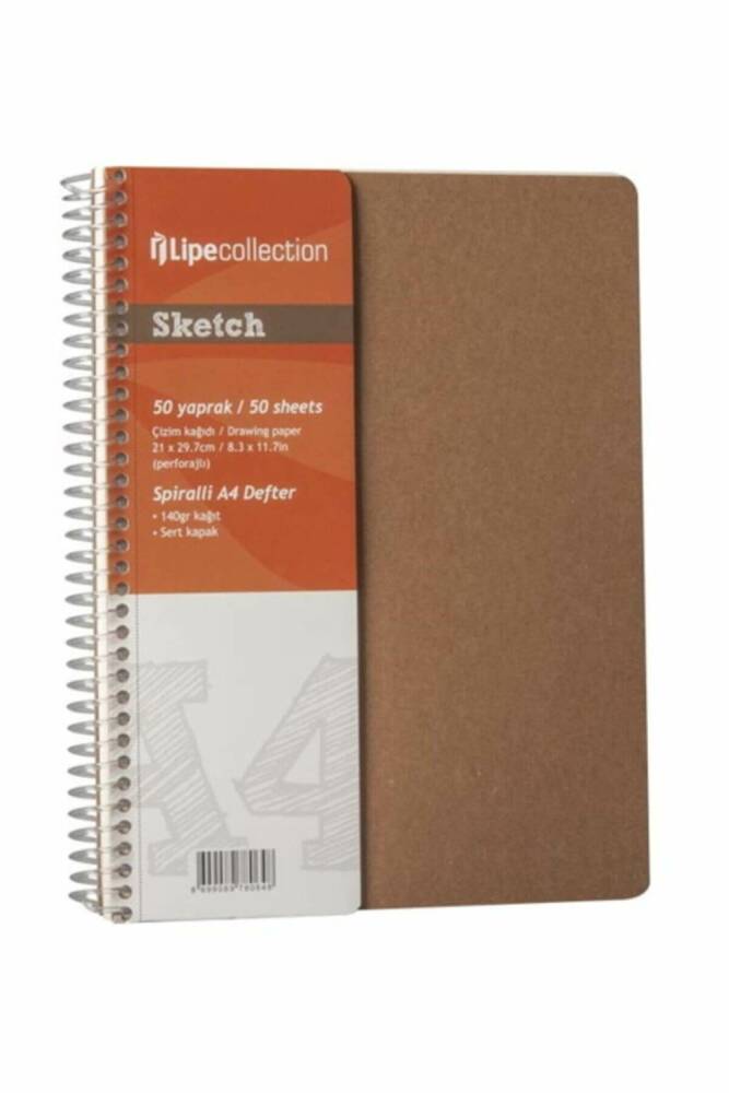 Fabio Ricci Spiral Sketchbook 50 A4 Sheets