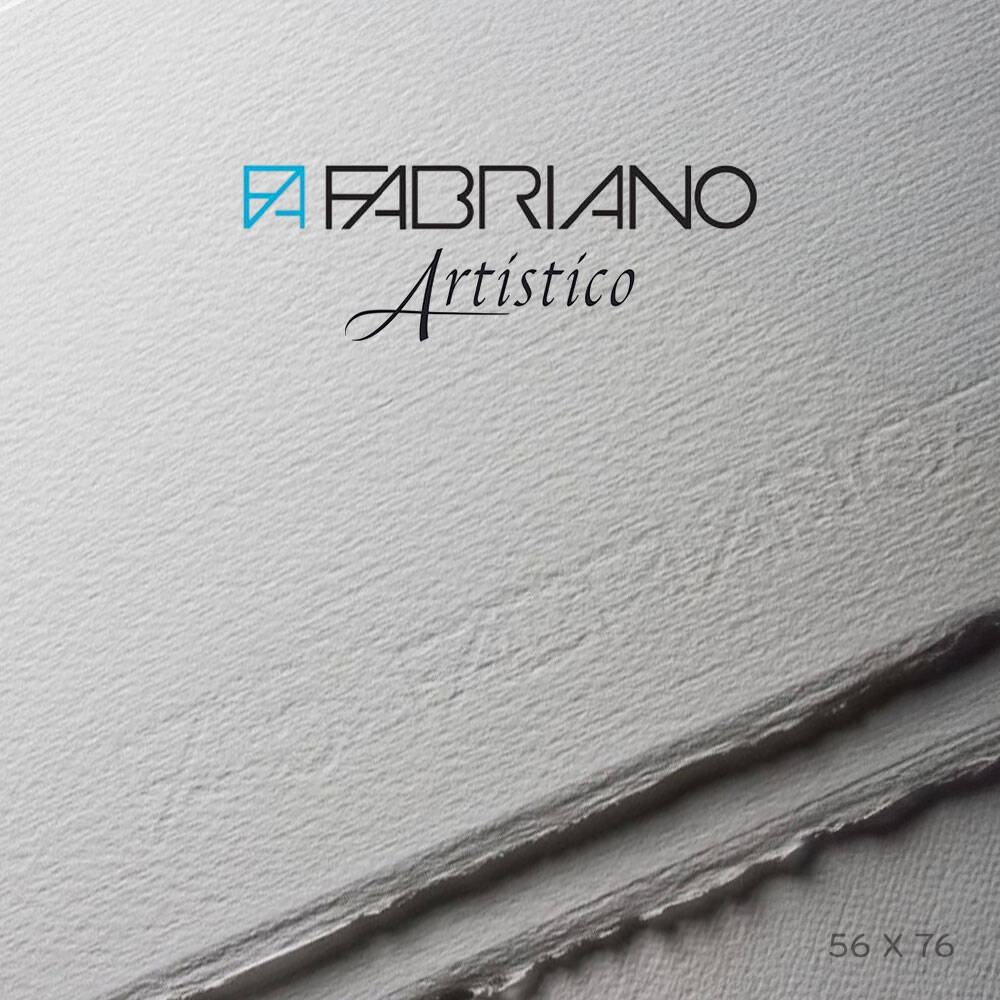 Fabriano Artistico Watercolor Paper Extra White Rough 300 gr 56x76 cm