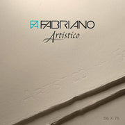 Fabriano Artistico Watercolor Paper Traditional White Hot Pressed 300 gr 56x76 cm