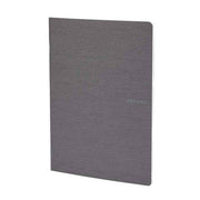 Fabriano EcoQua Writing and Drawing Notebook 85 g A4 Gray Cover 38 Sheets