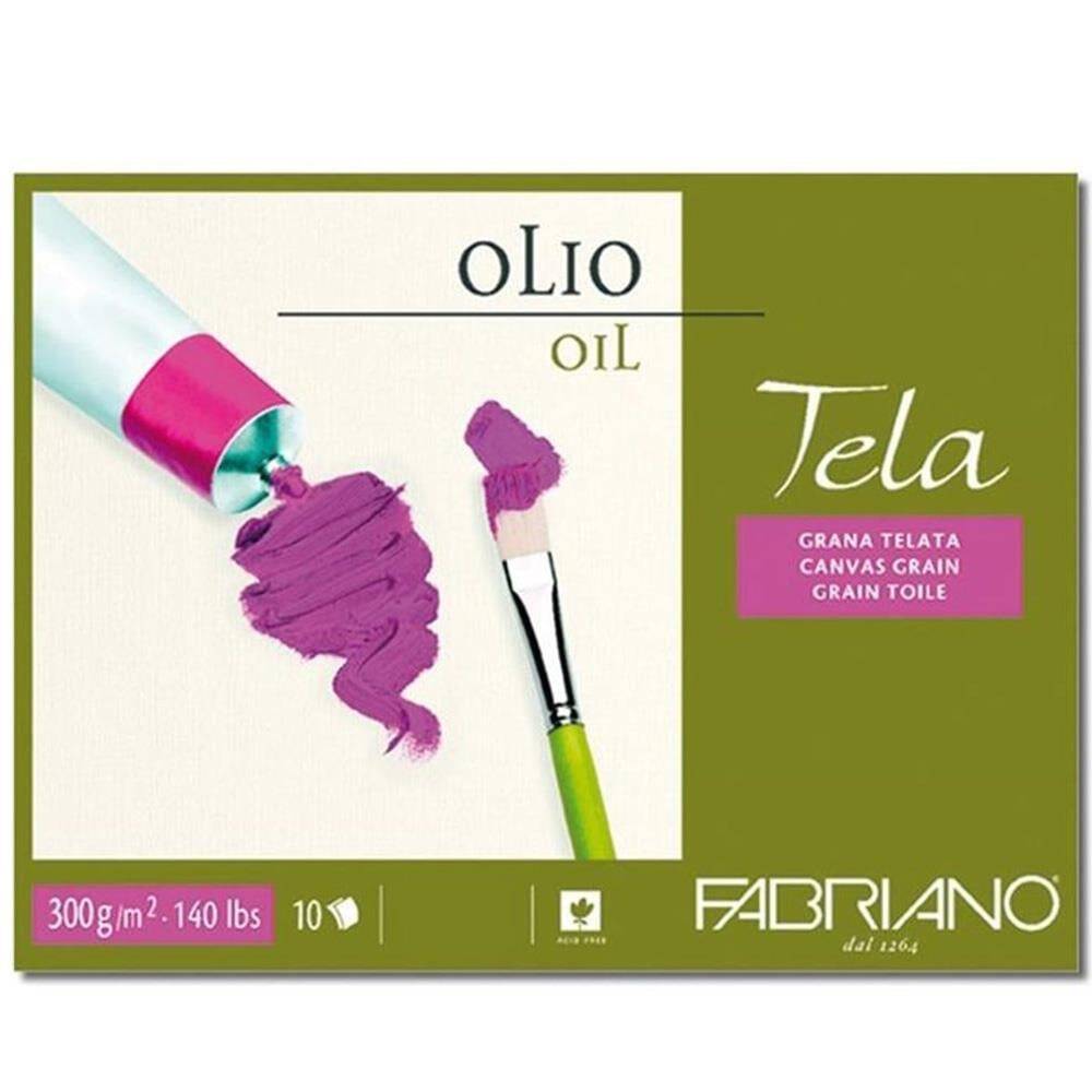 Fabriano Tela Canvas Dokulu Blok 24x32 cm 300 gr 10 sayfa