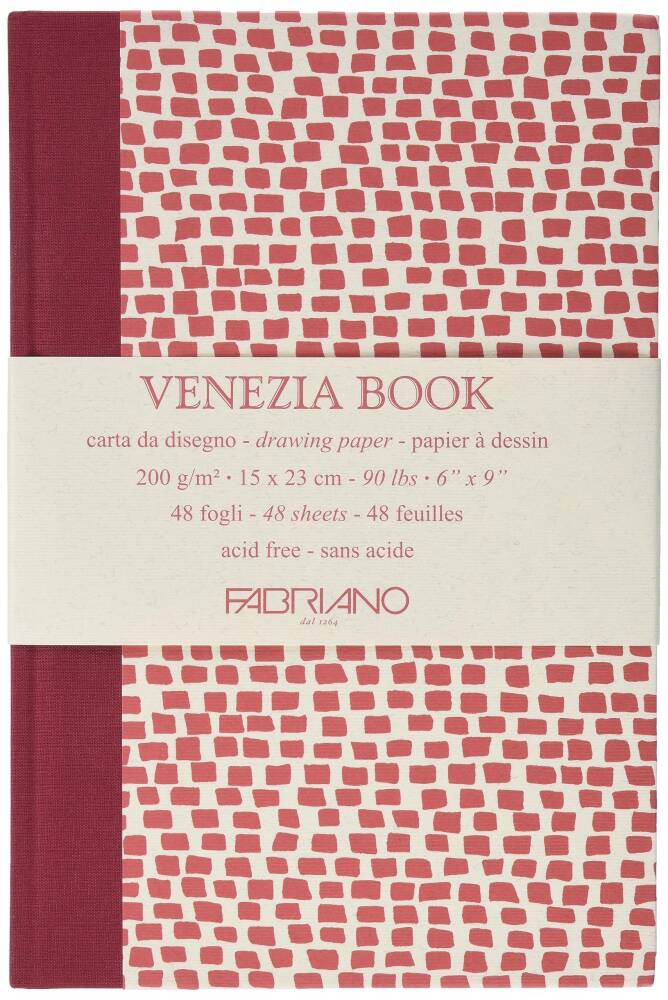 Fabriano Venezia Book Natural Texture 200 g 23x30 cm 48 Sheets