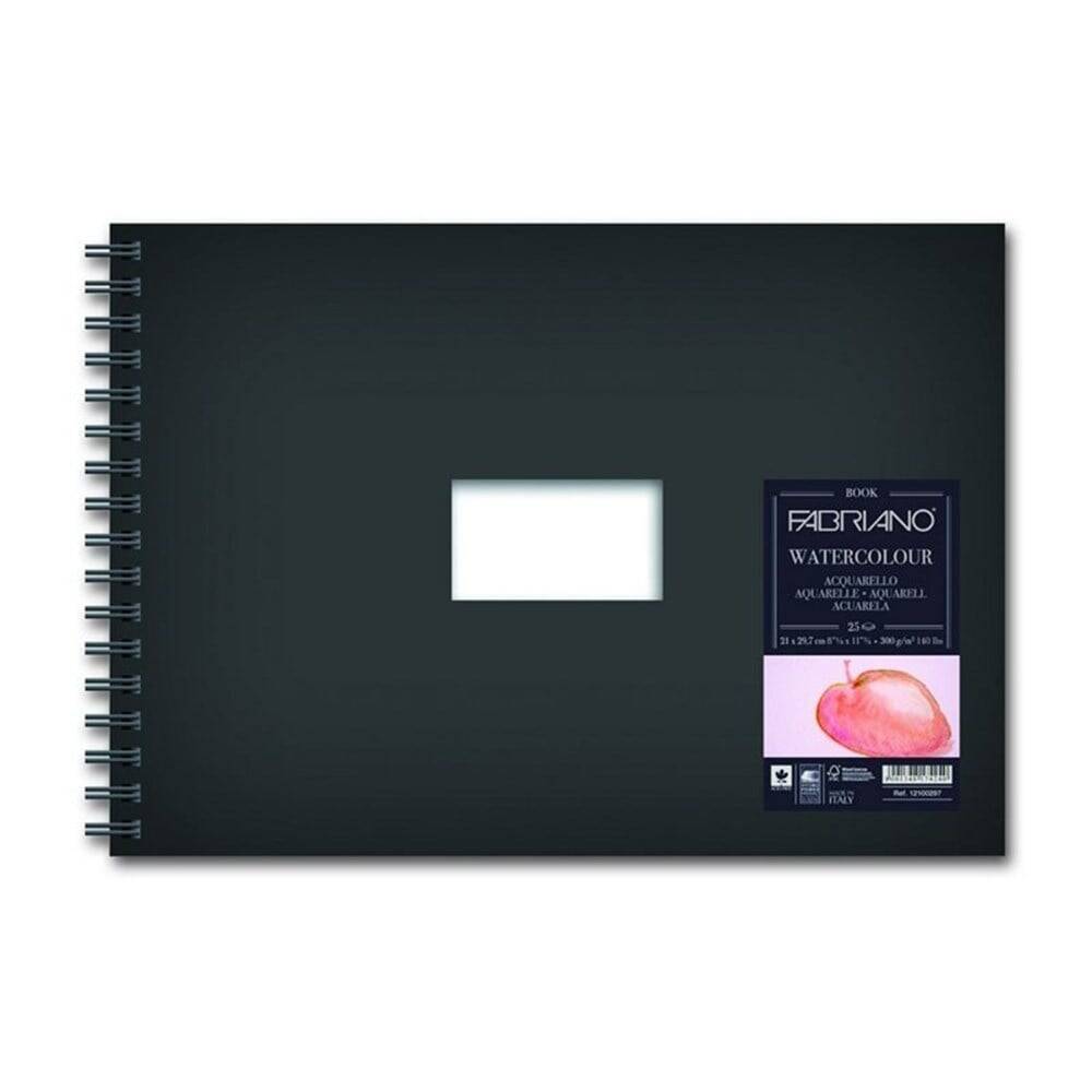 Fabriano Watercolor Book 21X29.7 cm 300g 25 Sheets