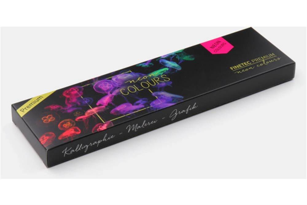Finetec Neon Colors Watercolor Set 6 Colors FN9000