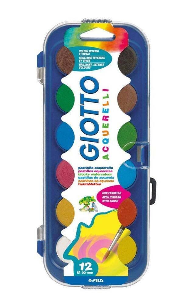 Giotto Suluboya Seti 12'li 30 mm