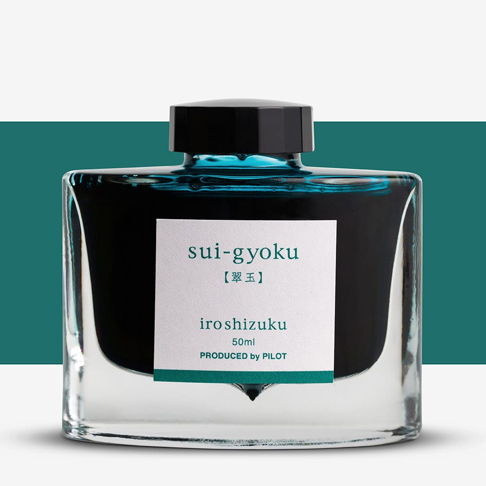 Pilot Dolma Kalem Mürekkebi Iro Shizuku 50 ml Zümrüt Yeşili