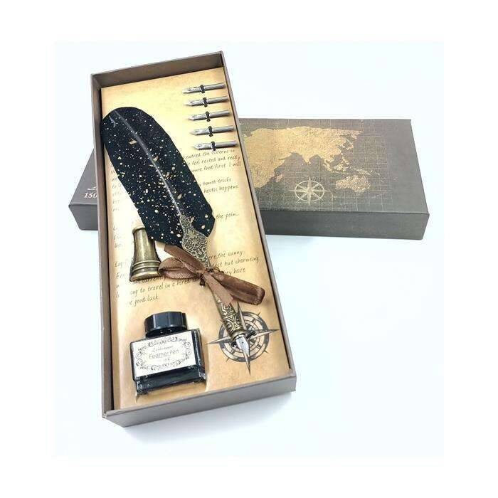 Gvn Art Feather Calligraphy Set N:CX-9001