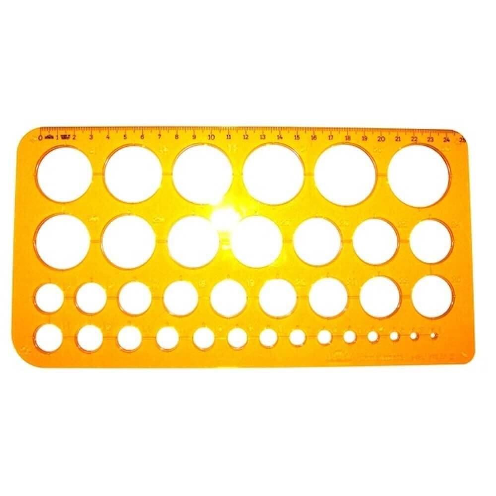 Hatas Circle Template 1-36 Mm