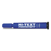 Hi-Text 830 Pcm Permanent Marker Chisel Tip Blue