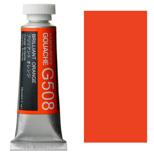 Holbein Artist Guaj Boya 15 ml A Serisi G508 Brillant Orange