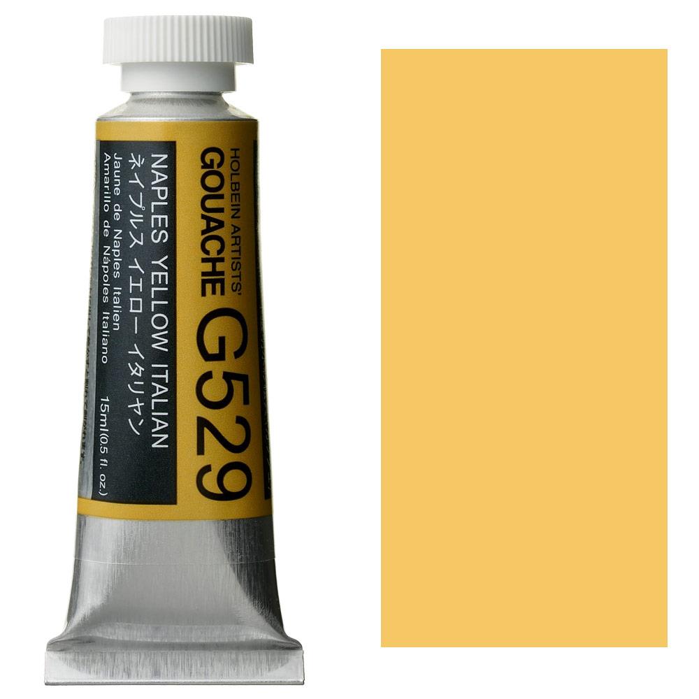 Holbein Artist Guaj Boya 15 ml C Serisi G529 Naples Yellow Italian