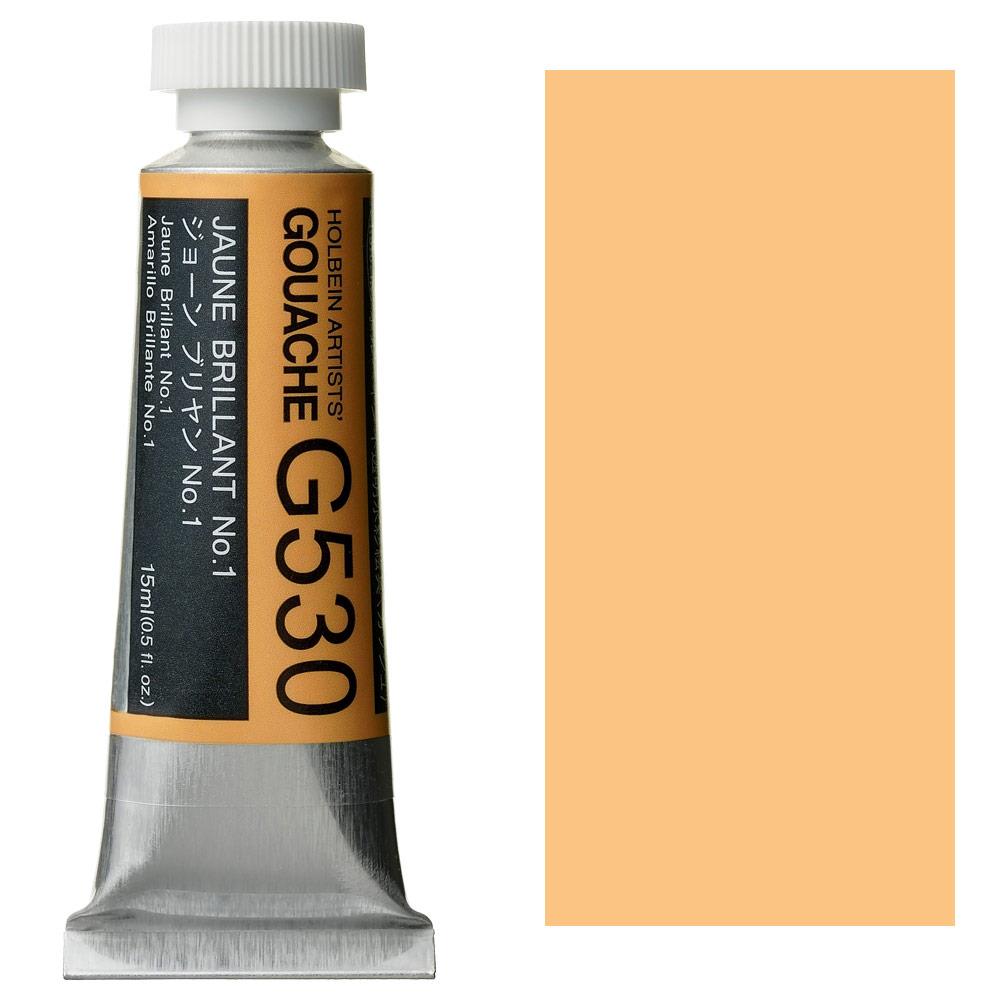 Holbein Artist Guaj Boya 15 ml C Serisi G530 Jaune Brillant No:1