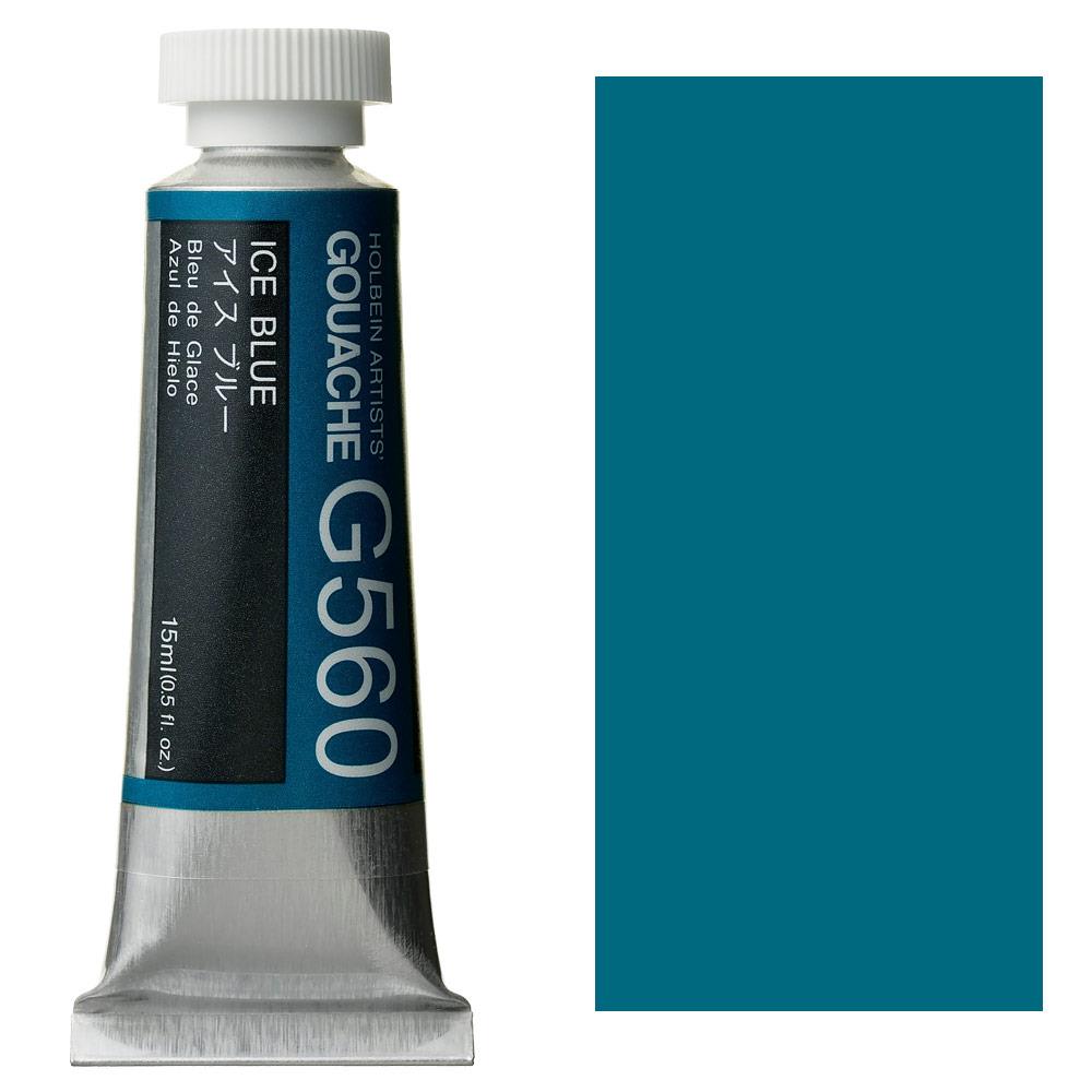 Holbein Artist Guaj Boya 15 ml A Serisi G560 Ice Blue