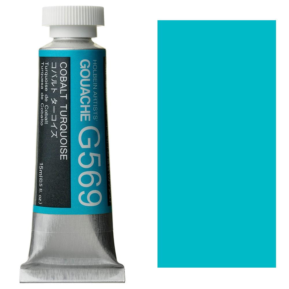 Holbein Artist Guaj Boya 15 ml D Serisi G569 Cobalt Turquoise