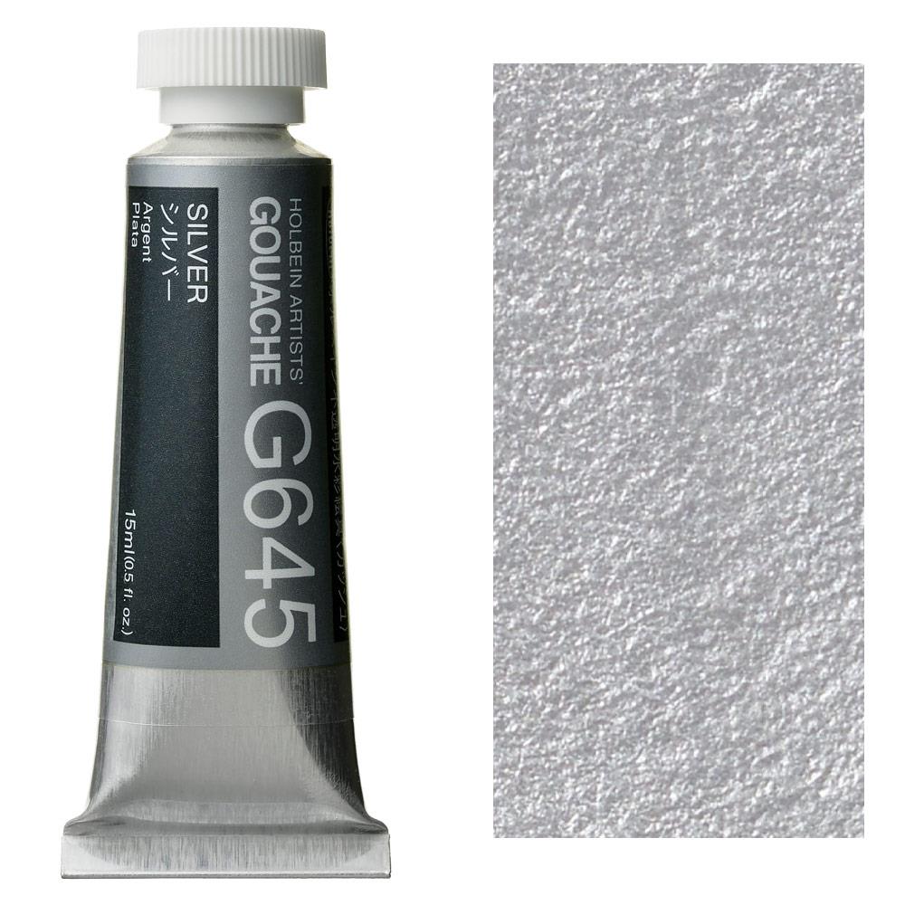 Holbein Artist Guaj Boya 15 ml C Serisi G645 Silver