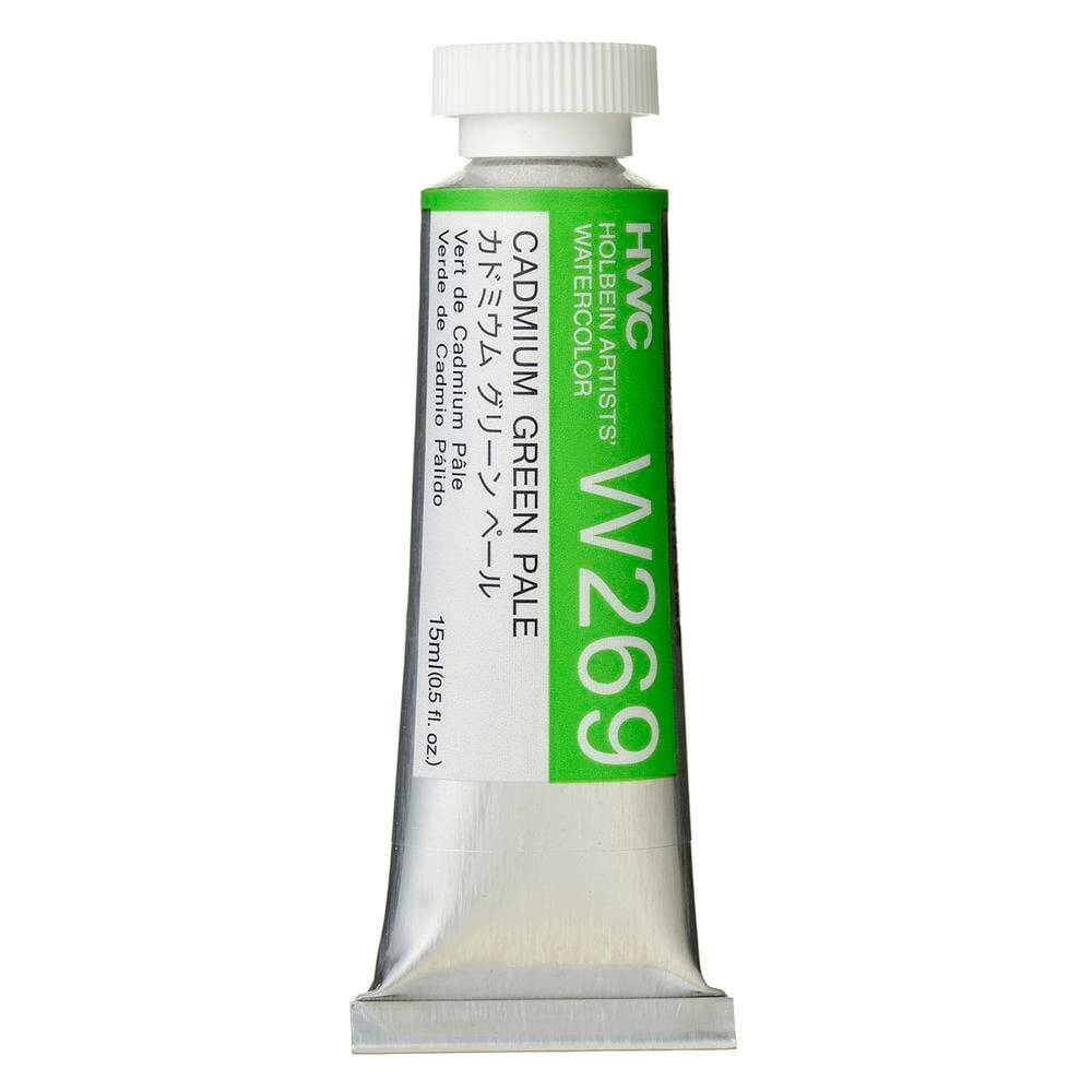 Holbein Watercolour Paint 15ml Cadmium Green W269