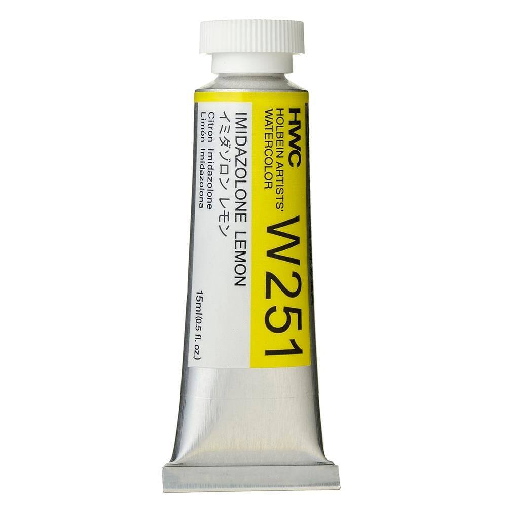 Holbein Watercolour Paint 15ml Imidazolone Lemon W251