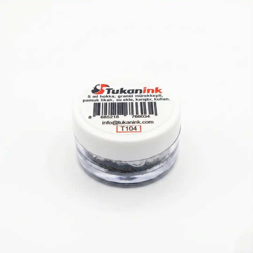 Tukanink Hokka Granül Mürekkepli Likalı İs Siyahı 5 ml