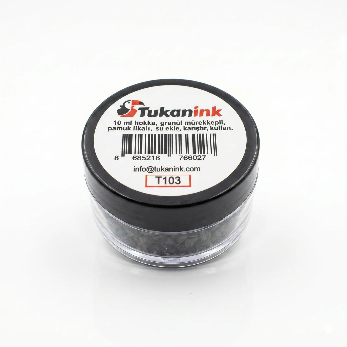 Tukanink Hokka Granül Mürekkepli Likalı İs Siyahı 10 ml