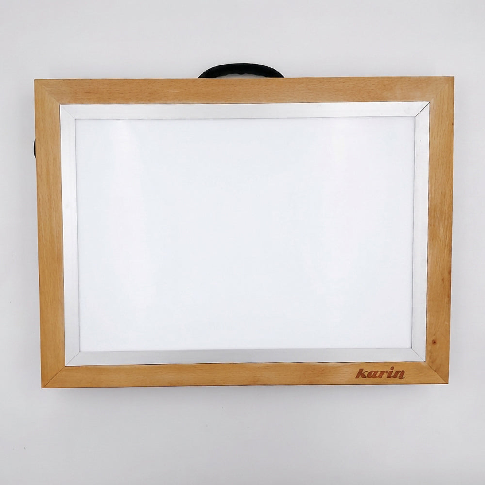 Karin Naturel Kayın Yüksek Işıklı Led Eskiz ve Çizim Masası 50X70 Cm