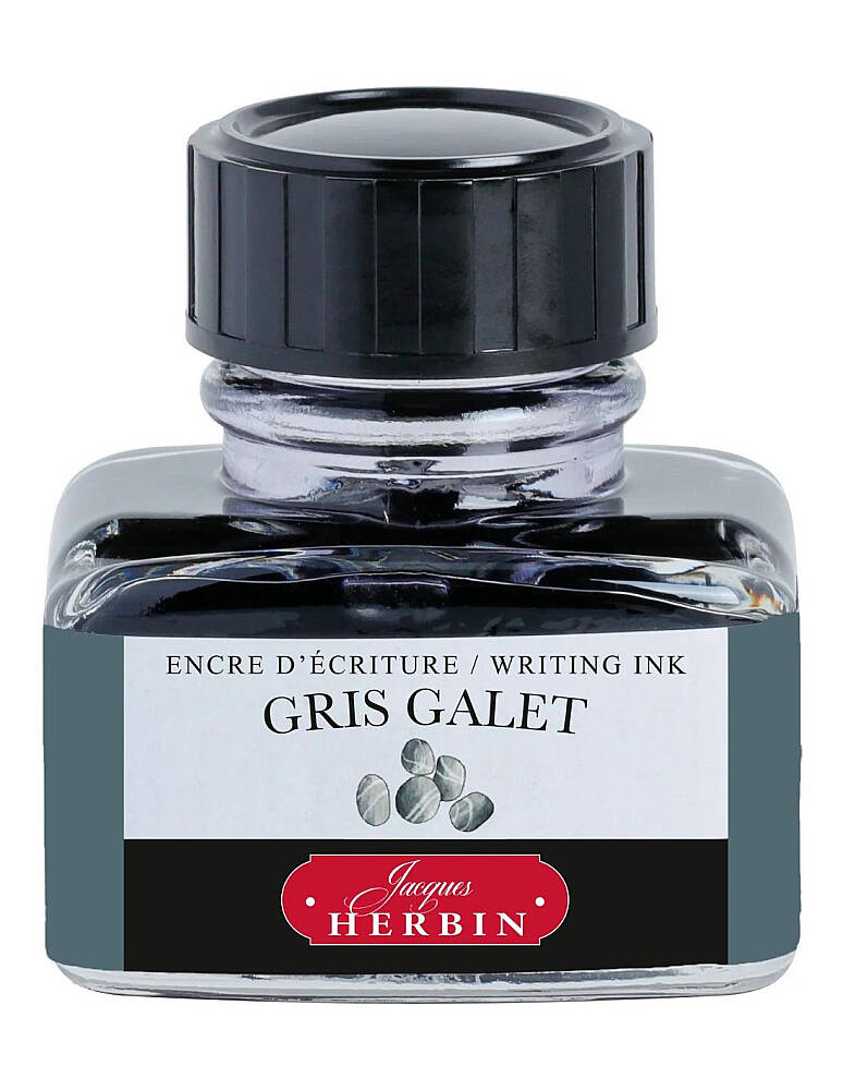 J. Herbin D Dolma Kalem Şise Mürekkep 30 ml 13005T Pebble Grey