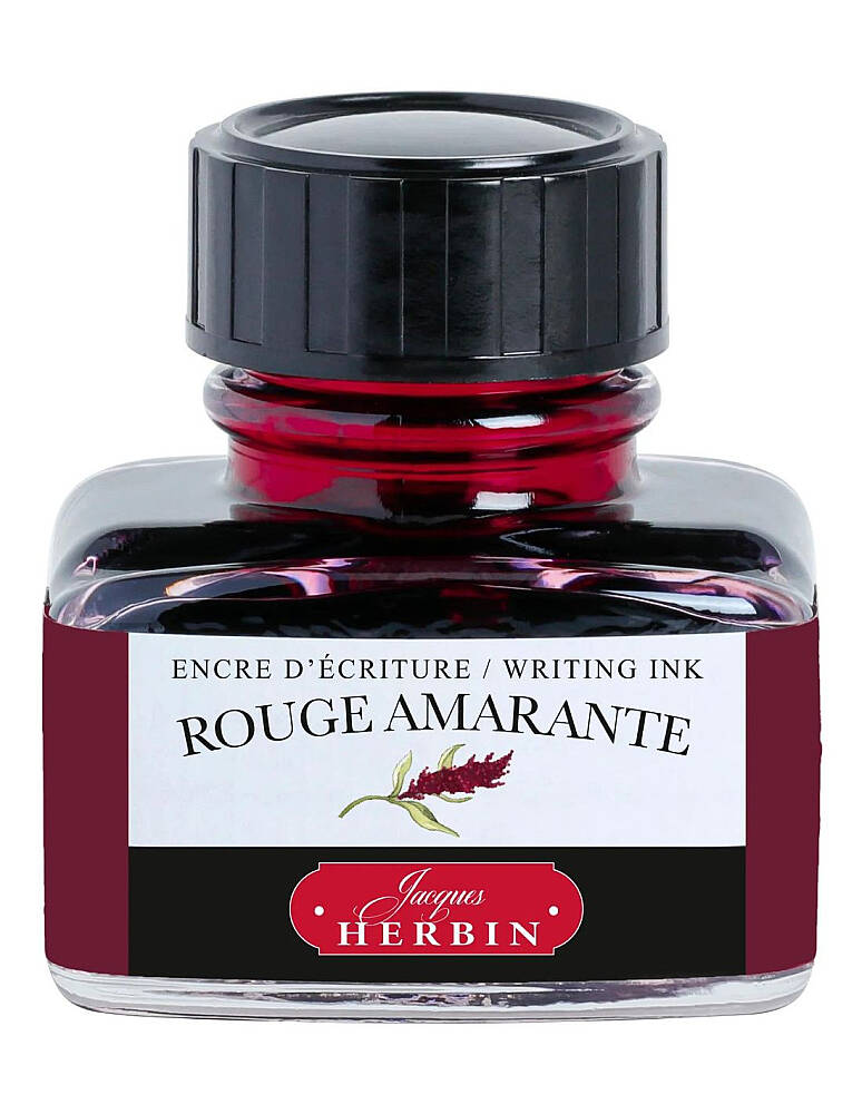 J. Herbin D Dolma Kalem Şise Mürekkep 30 ml 13026T Rouge Amarante