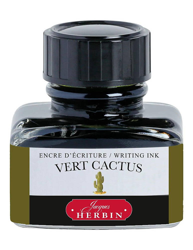 J. Herbin D Dolma Kalem Şise Mürekkep 30 ml 13036T Vert Cactus