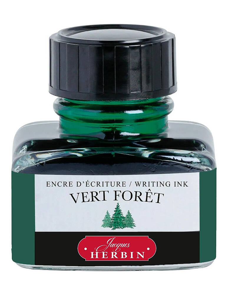 J. Herbin D Dolma Kalem Şise Mürekkep 30 ml 13040T Vert Foret