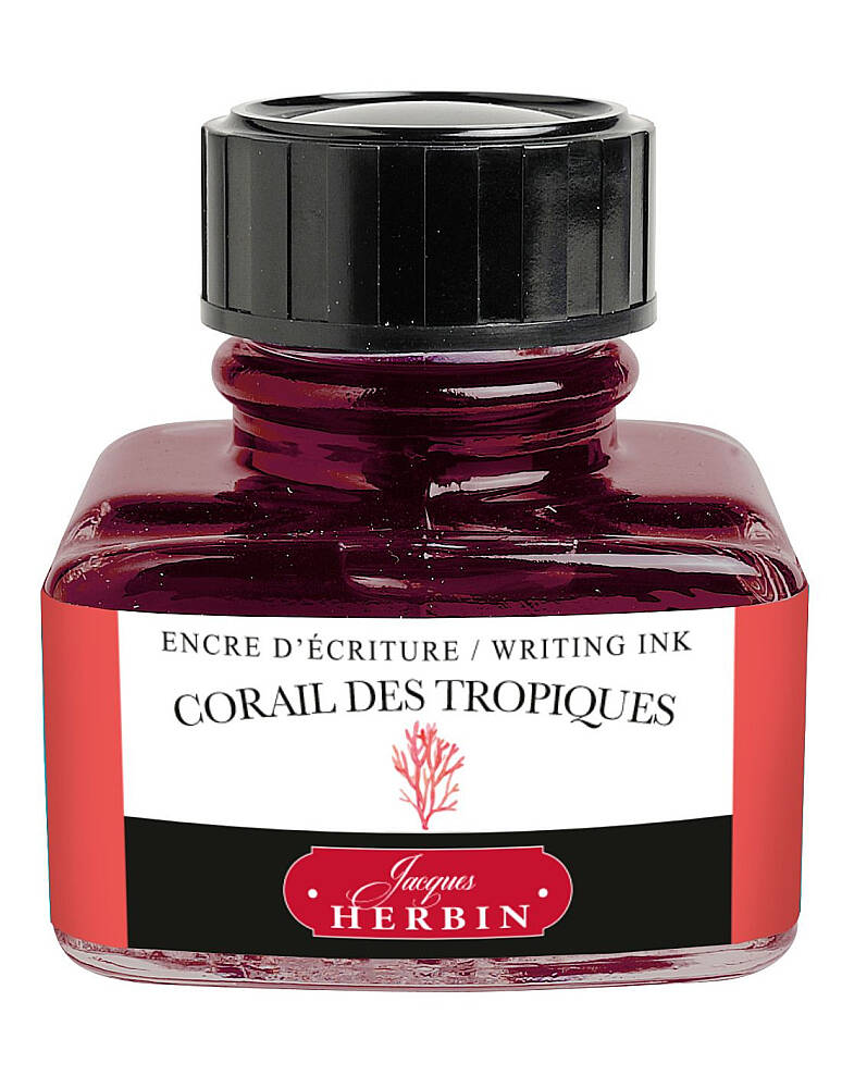 J. Herbin D Dolma Kalem Şise Mürekkep 30 ml 13059T Corail Des Tropiques