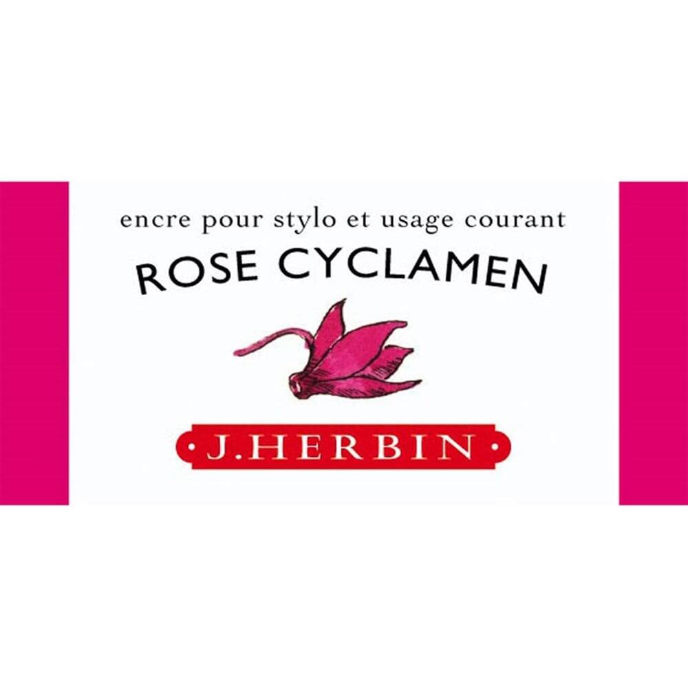 J. Herbin D Fountain Pen Bottle Ink 30 ml 13066T Rose Cyclamen