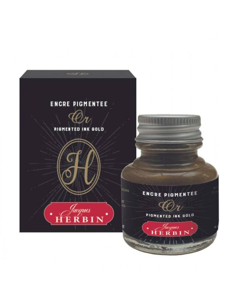 J. Herbin Calligraphy Ink 30 ml 13504T Gold
